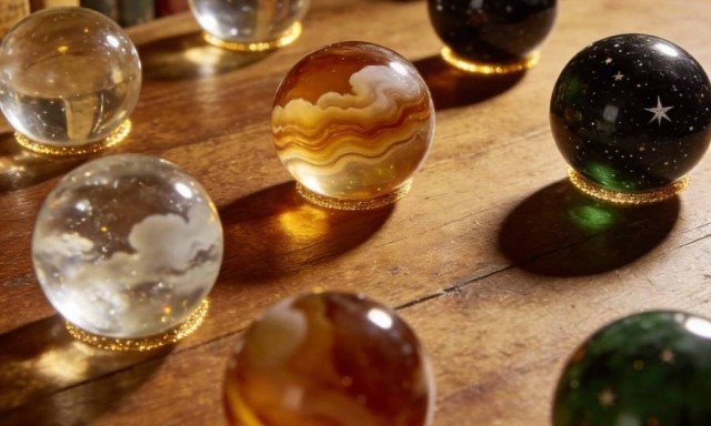 Customized resin balls