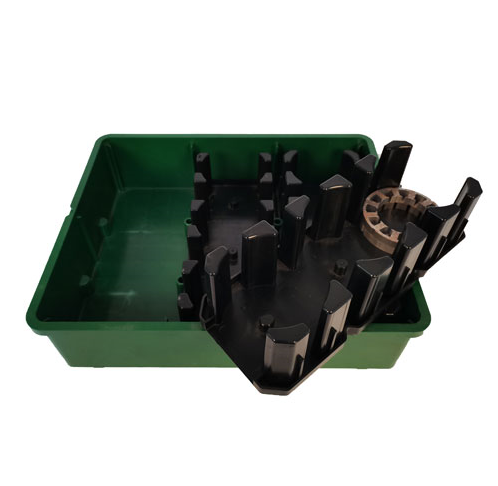 Motor for plastic automatic tray