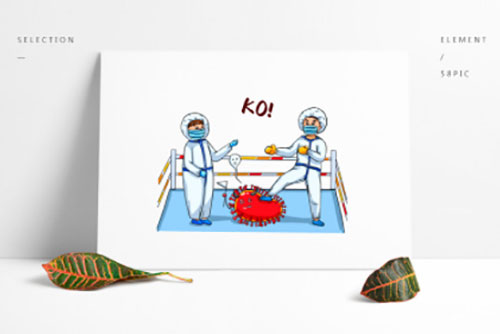 Объединяйтесь как один, чтобы бороться с эпидемией