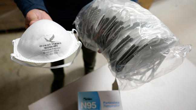 The company distributes medical supplies to employees