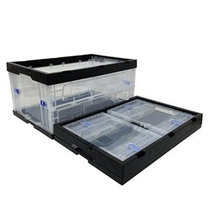Clear Folding Crate