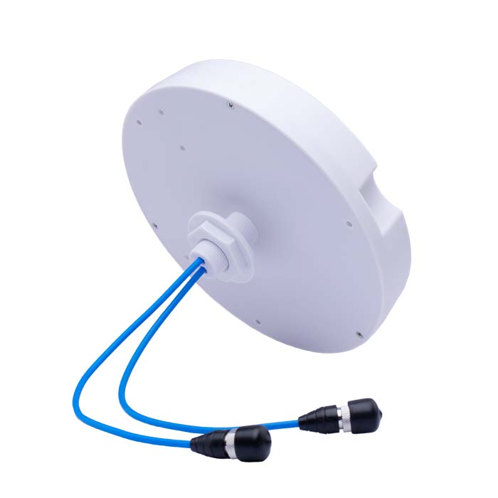 698-2700MHz 2 Ports Ceiling Mount Antenna