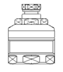 Connector-4.3-10 Male for 1 5/8” RF Cable