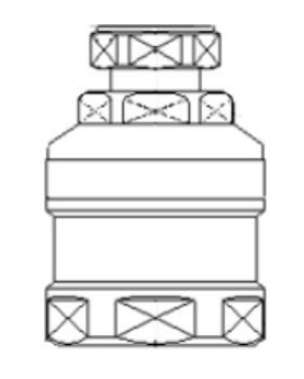 Connector-7/16 DIN Male for 1 5/8” RF Cable