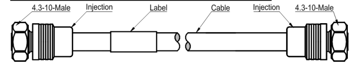 Jumper-4.3-10 Male/4.3-10 Female 1m