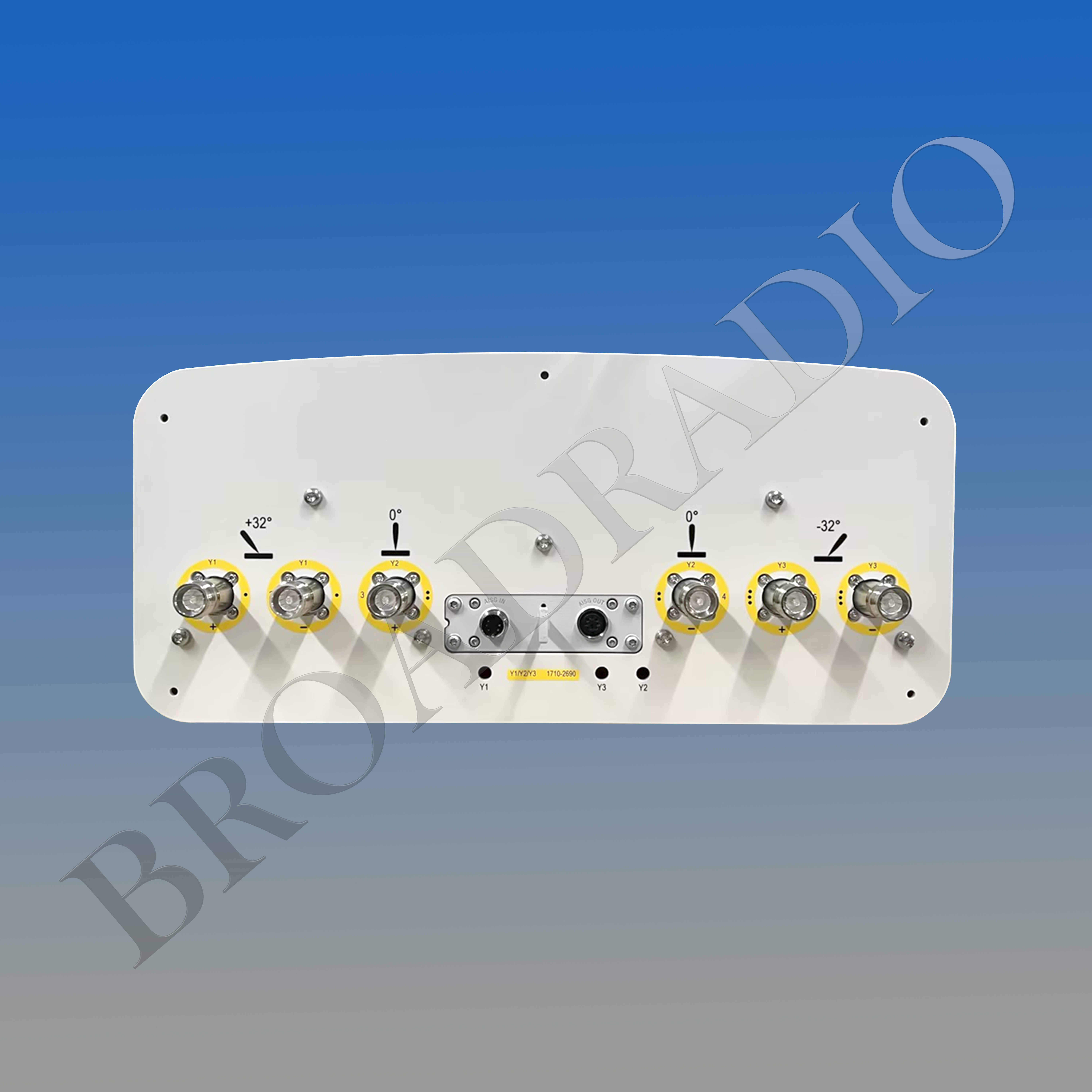 3MB 18° 21/22/21dBi Triple Beam Antenna