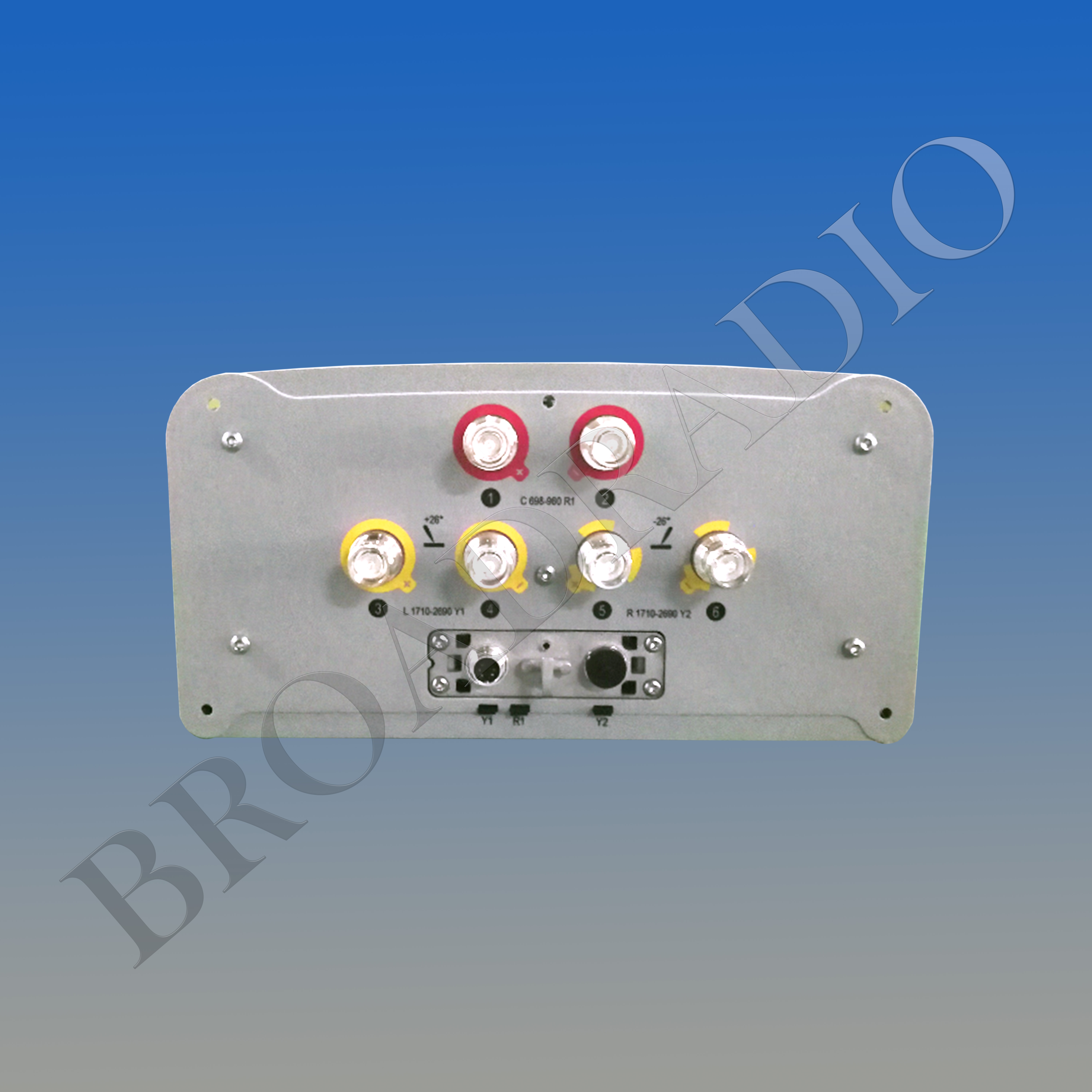 1LB2MB 65°/32° 16/20dBi Hybrid Antenna