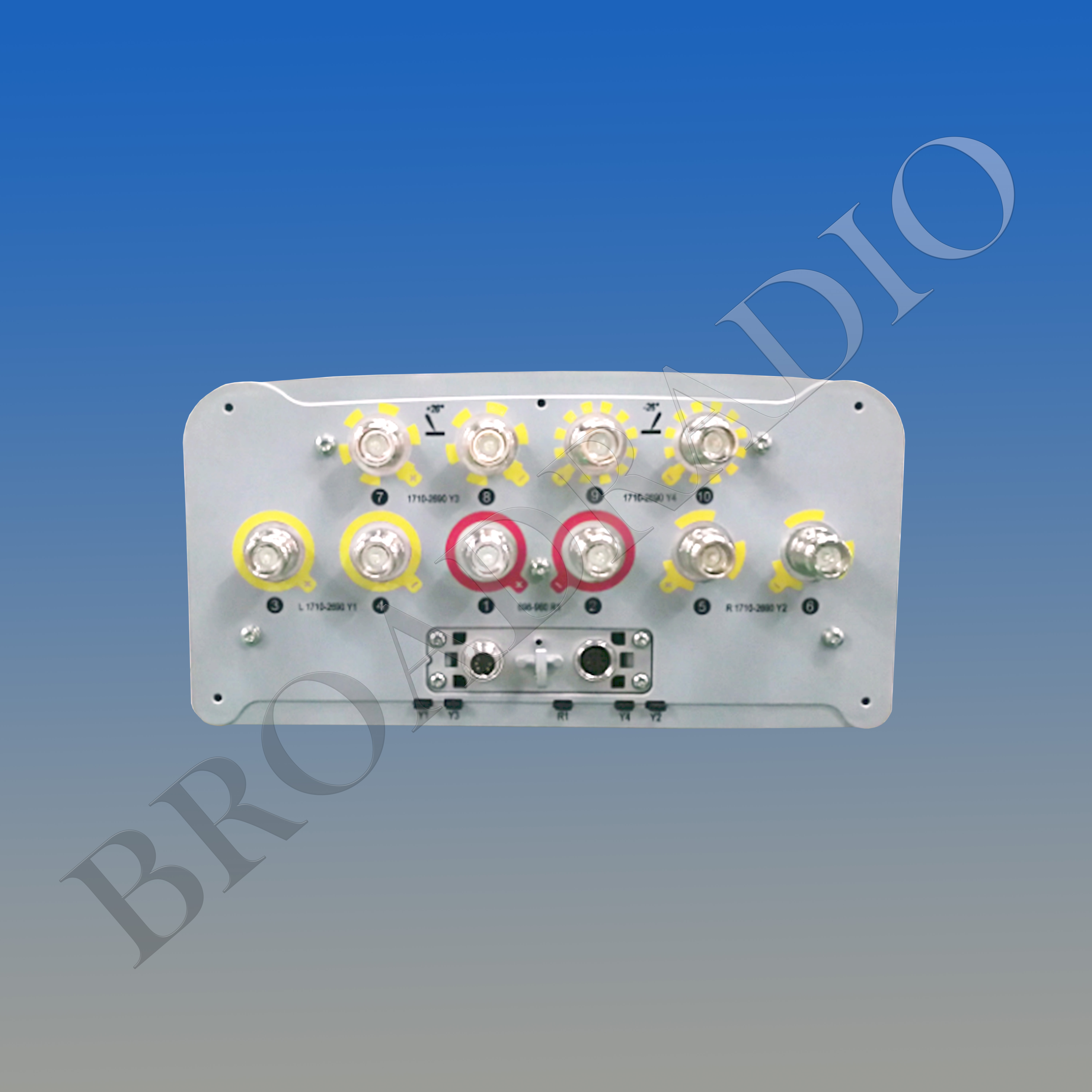 1LB4MB 65°/65°/32° 16/17/19dBi Hybrid Antenna