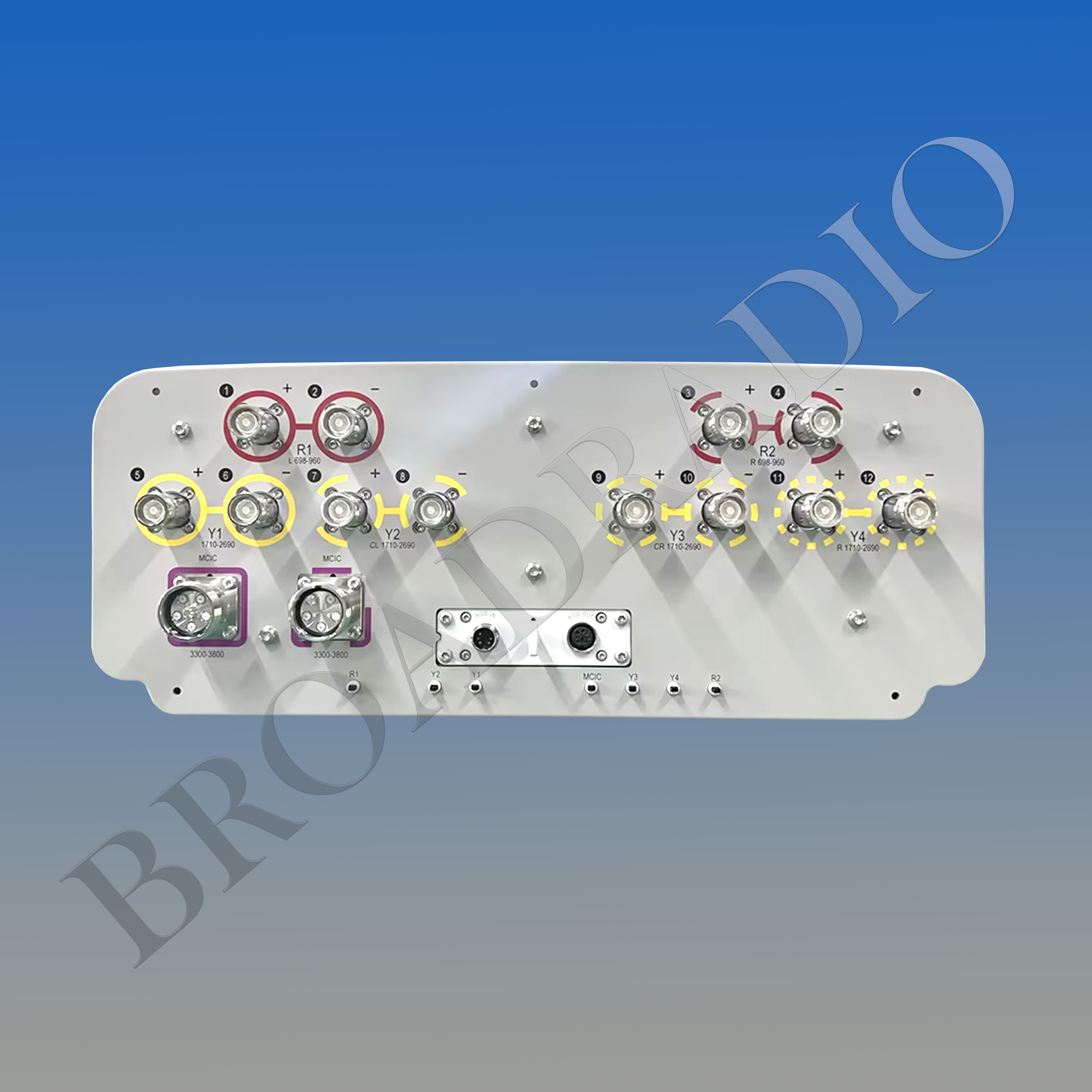2LB4MB 65° 12/14/14dBi+3.5GHz TDD Antenna