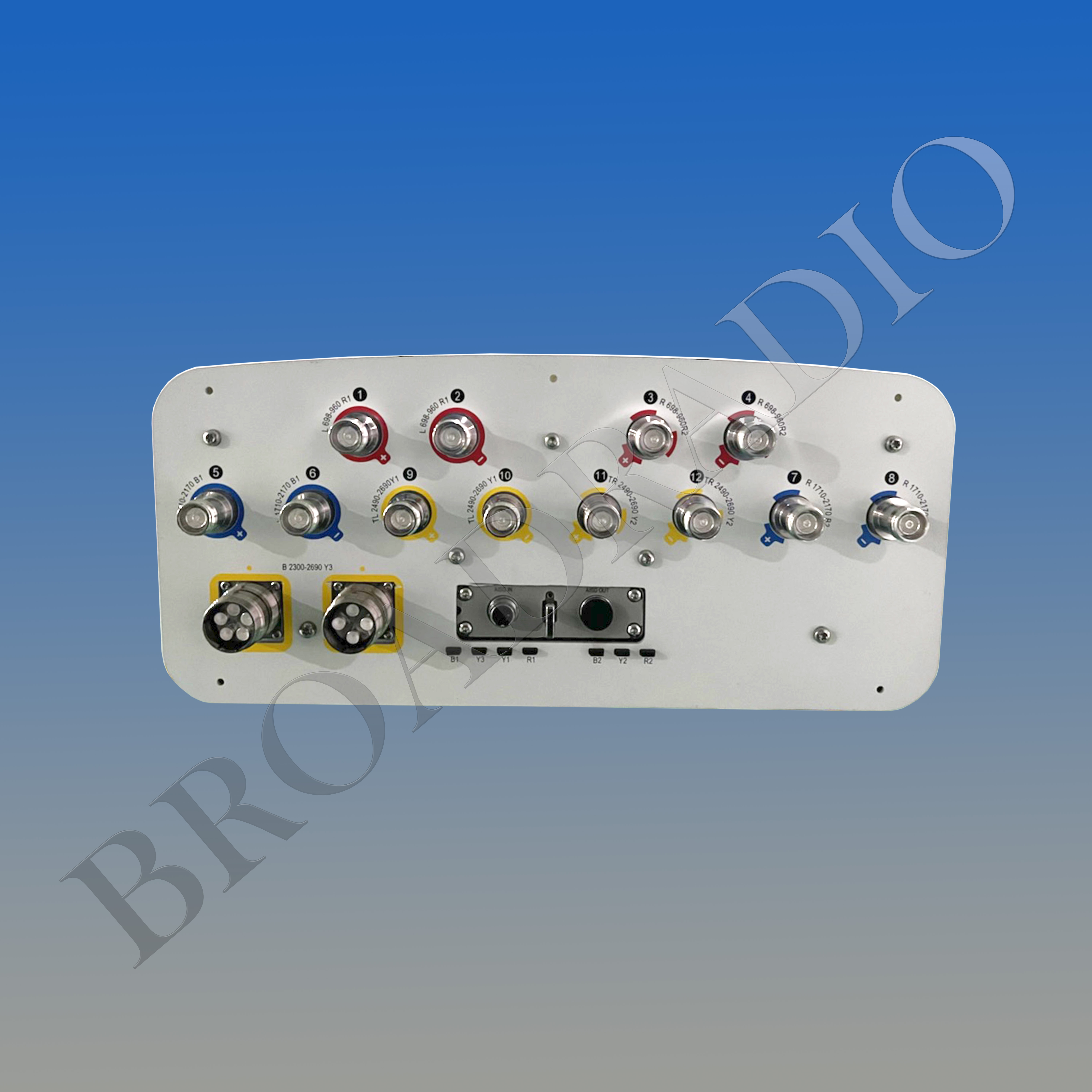 2LB4MB 65° 16/16/16.5/15.5dBi+2.6GHz TDD Antenna