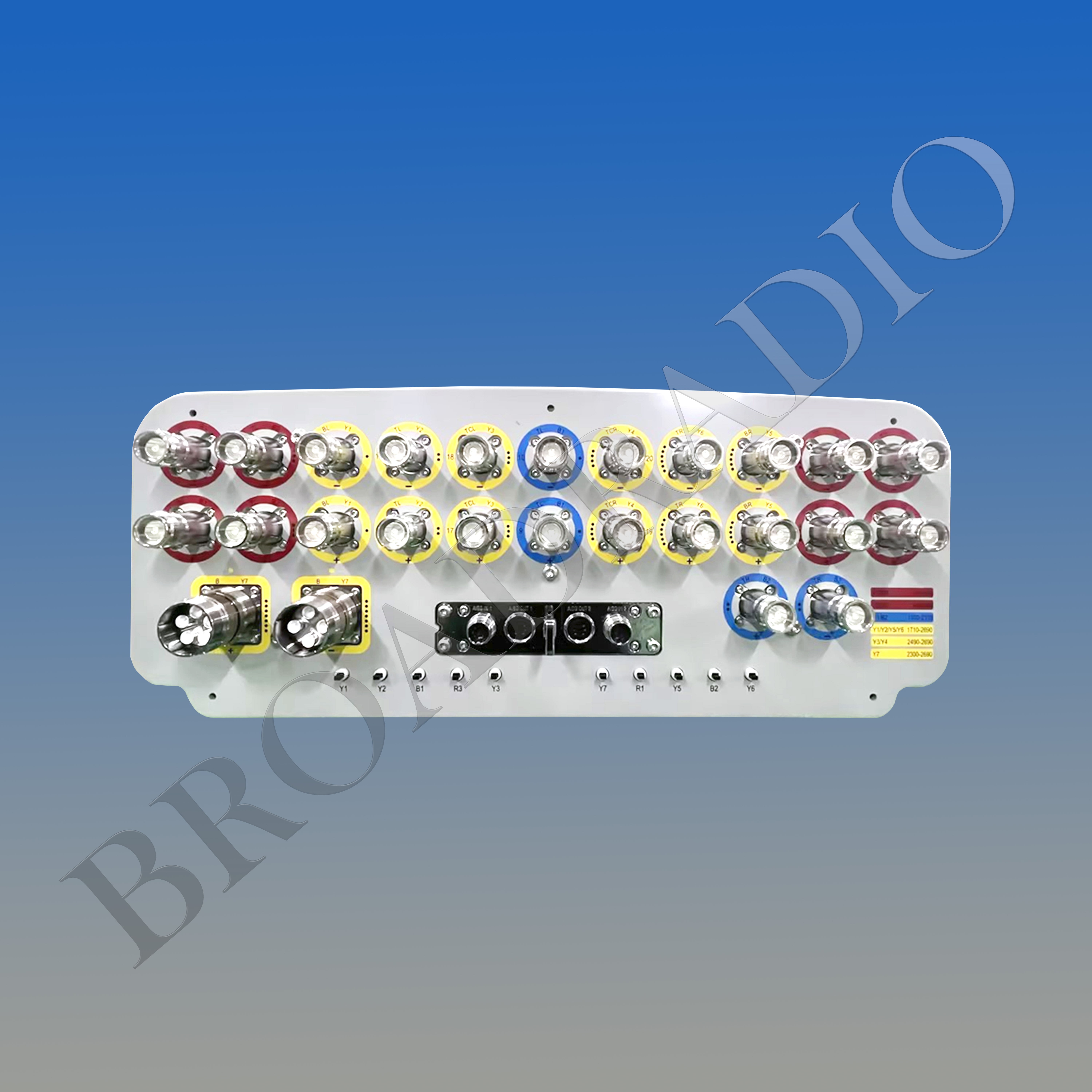 4LB8MB 65° 15/15.5/17.5/16.5/17/16dBi+2.6GHz TDD Antenna