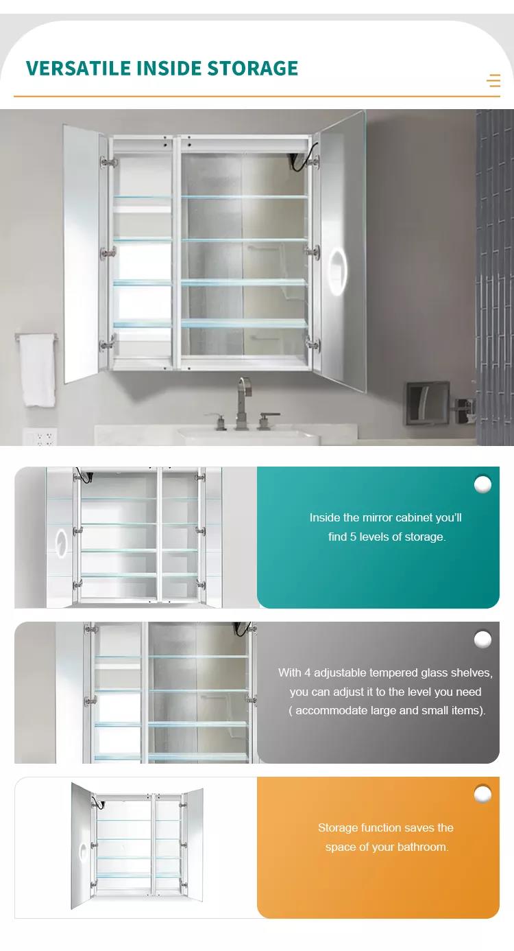 smart bathroom mirror cabinet