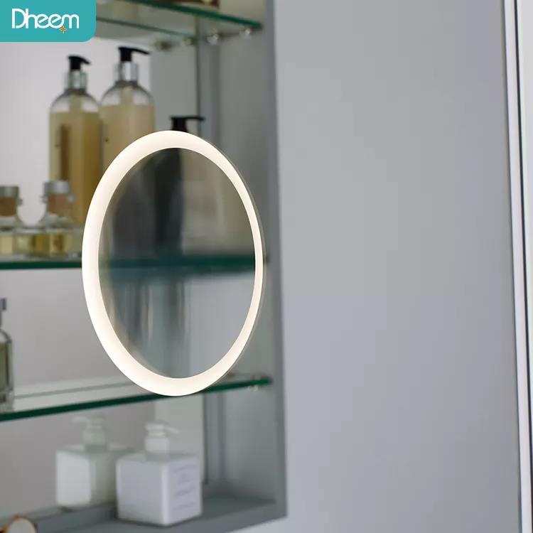 Hotel vanity bath room medicine cabinet with mirror