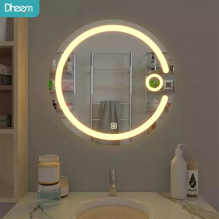 Miroirs de salle de bain led à écran tactile chinois