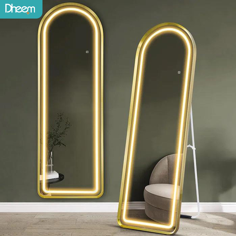 LED full length standing mirror