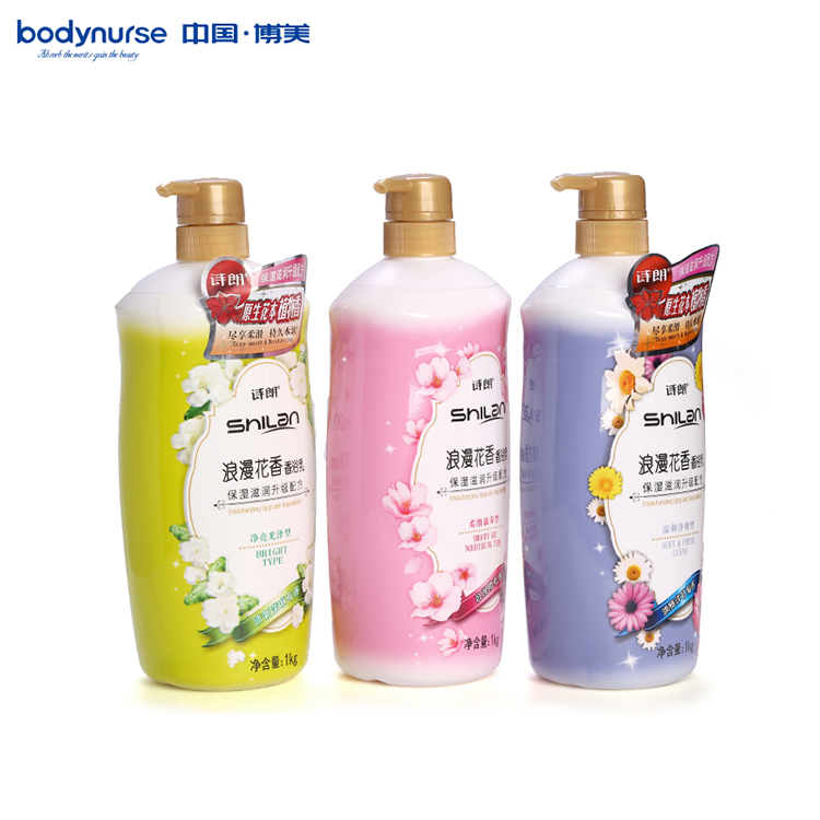 Wholesale Hot Selling Special 800g Romantic Flower scent Shower Gel