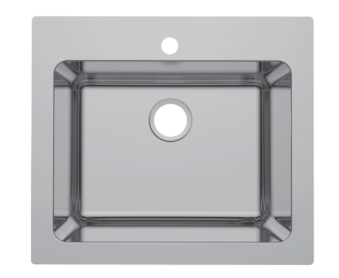 stainless steel single sink
