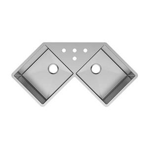 Kitchen Butterfly Triangle Corner Washing Basin