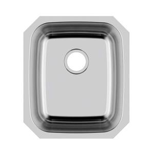 Round Corner SS304 Stainless Steel Regular Single Bowl Drawn Sink