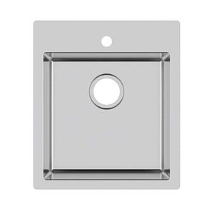 R10 Topmount SS304 Single Bowl Pressed Sink