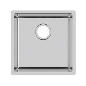 R10 SS304 Stainless Steel Single Bowl Drawn Sink