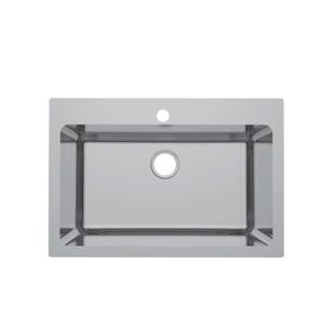 R30 Stainless Steel Topmount Single Bowl Drawn kitchen Sink