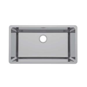 R30 Pressed Stainless Steel Undermount Single Bowl Kitchen Sink