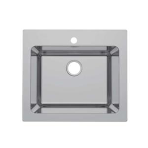 R30 Machine-made Stainless Steel Topmount Single Bowl Drawn Sink