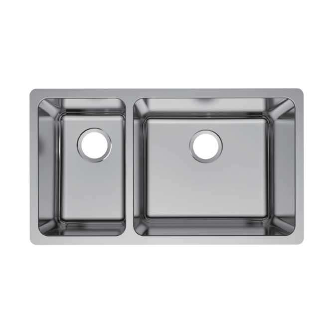R20 Stainless Steel Undermount Double Bowl Drawn Kitchen Sink