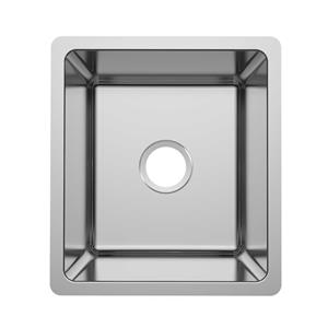 R20 Round Corner Single Bowl Kitchen Stainless Drawn Sink