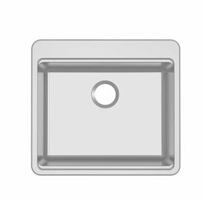 304 Stainless Steel Drawn Workstation Single Bowl Sink