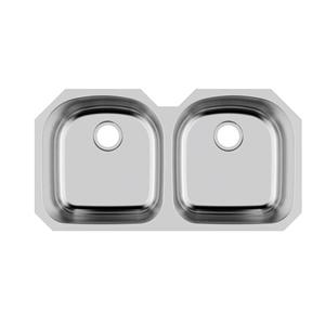 Double Bowl Inox UPC Undermount Kitchen Drawn Sink