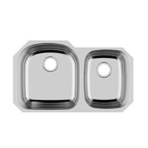 Regular Stainless Steel Double Bowl Drawn Sink