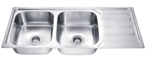 Double Bowl Made In Vietnam Kitchen Sink With Drain Board Manufacturers, Double Bowl Made In Vietnam Kitchen Sink With Drain Board Factory, Supply Double Bowl Made In Vietnam Kitchen Sink With Drain Board
