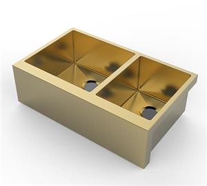 PVD Nano Coating kitchen Sink Apron Framehouse Sink