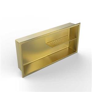 Edelstahl Handgefertigte PVD Nano Duschnische