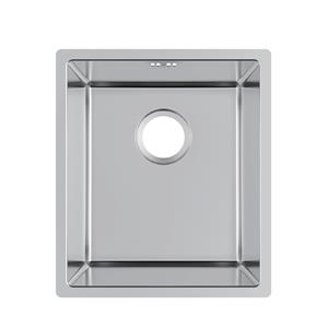 Stainless Steel Single Bowl Drawn Sink with Overflow