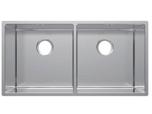 Stainless Steel 304 Double Bowl Handmade Sink with Overflow