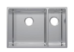 Stainless Steel Double Bowl Undermount Handmade Sink with Overflow