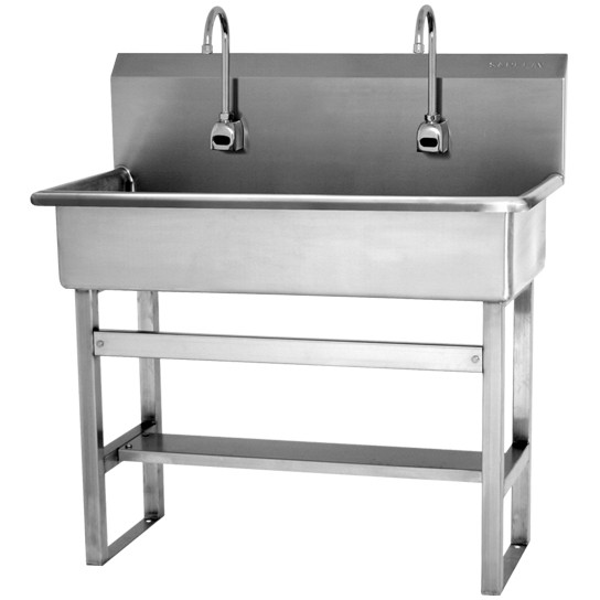 commercial stainless sink