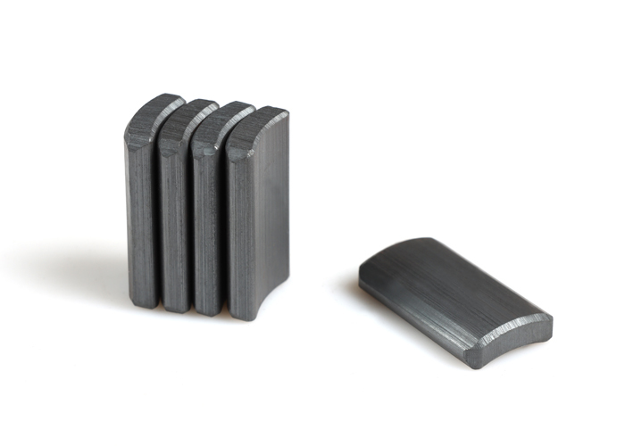 Arco de ferrite ímã permanente para motor