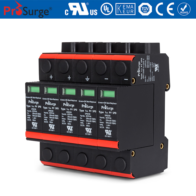 Surge protector for MPP trackers