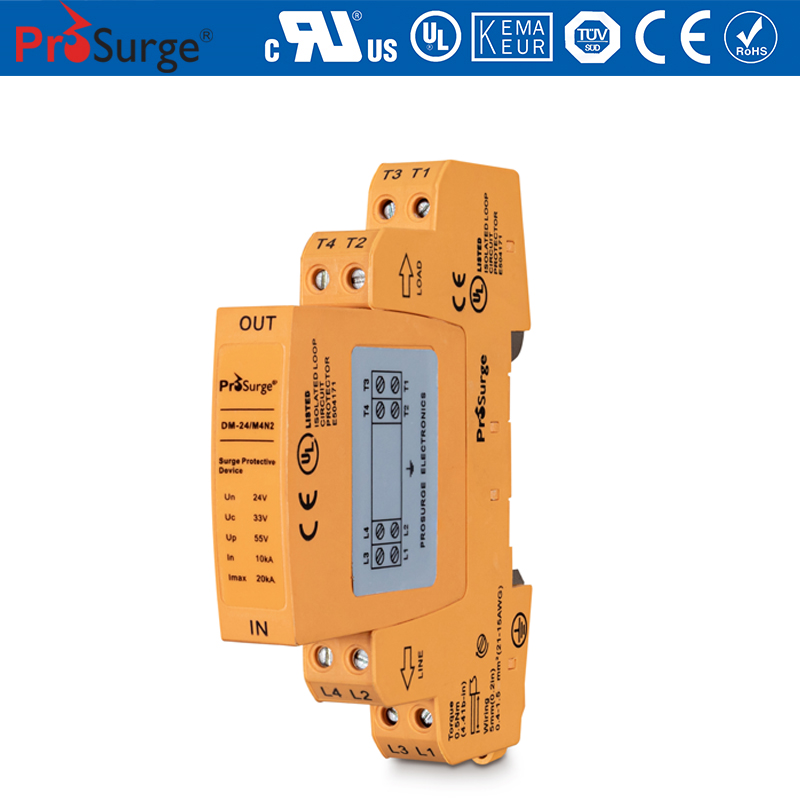 Pluggable Dataline Protector - การป้องกันสาย 2 คู่