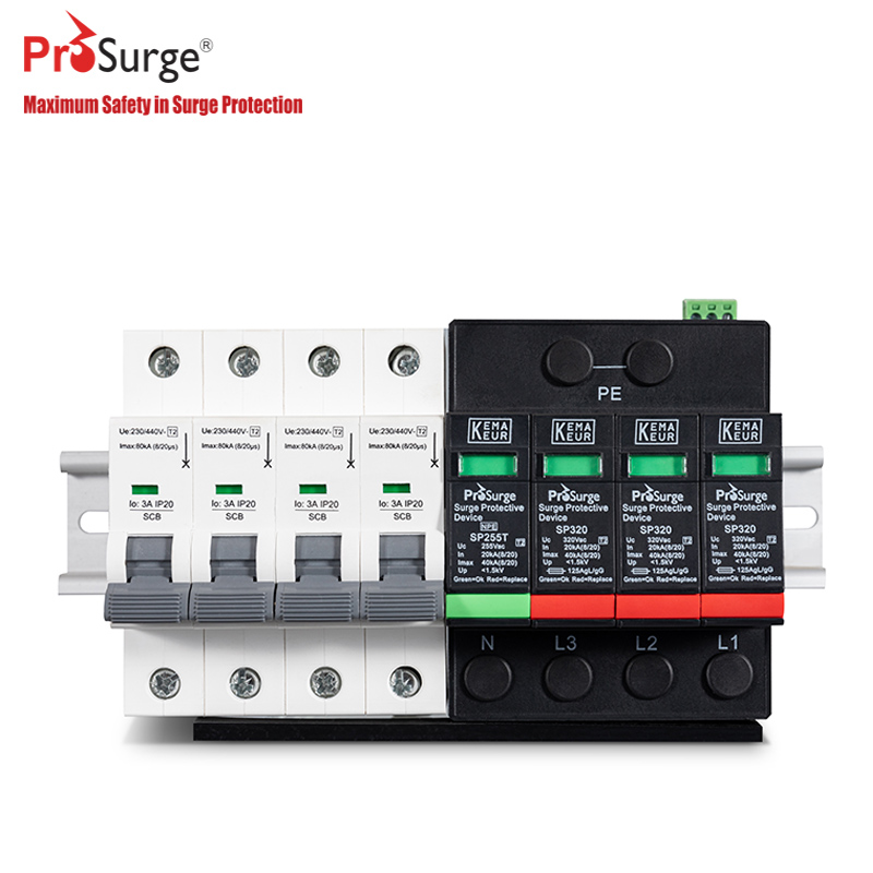 Intelligent SPD with SCB Surge Circuit Breaker