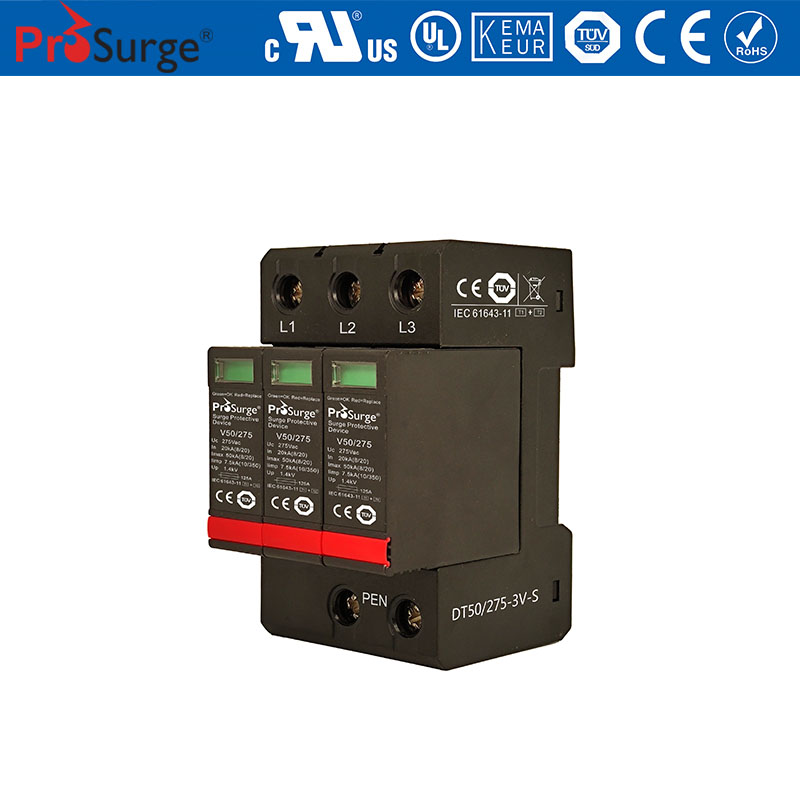 TUV certified Type 1+2 AC Surge Protection Device