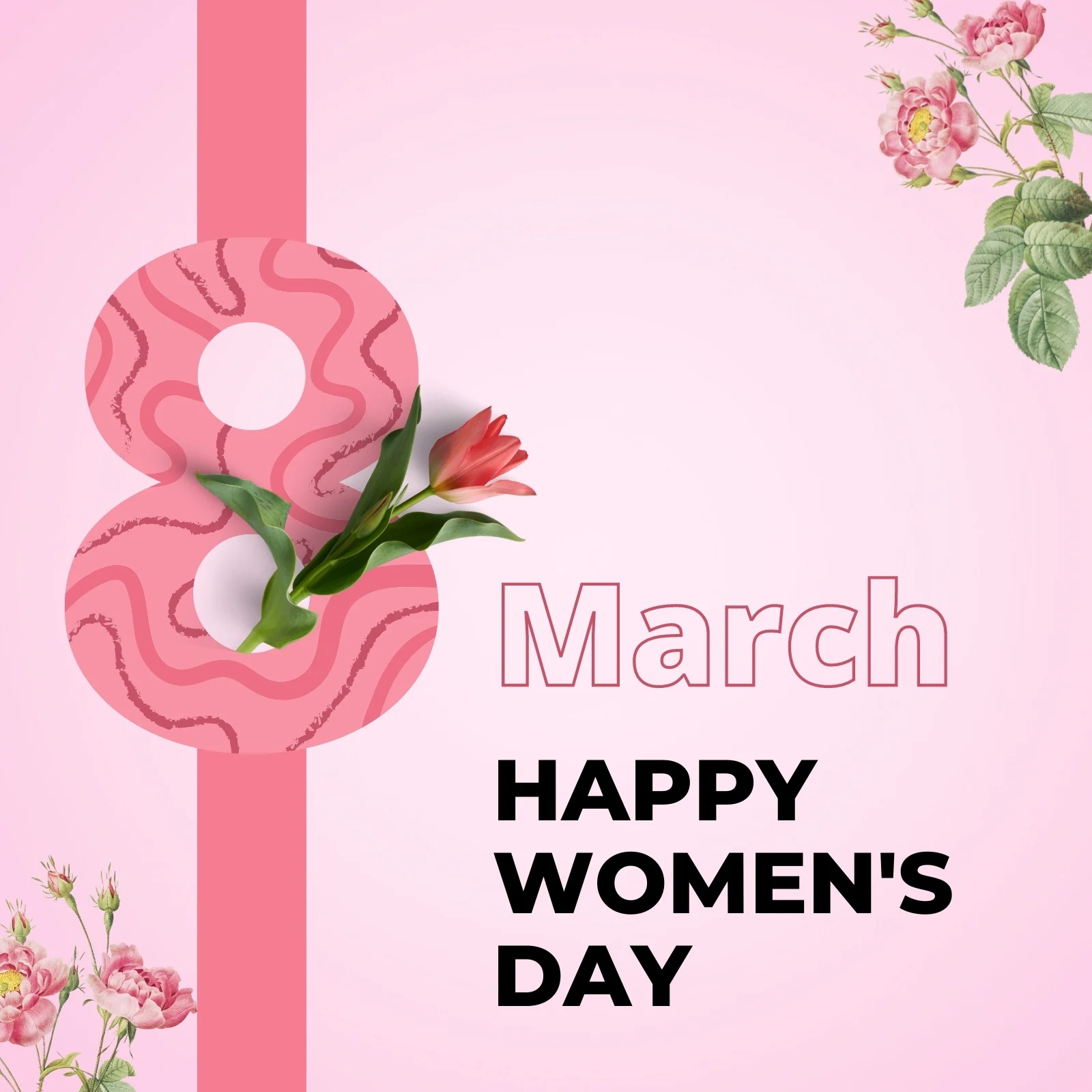 ¡Feliz Día Internacional de la Mujer!