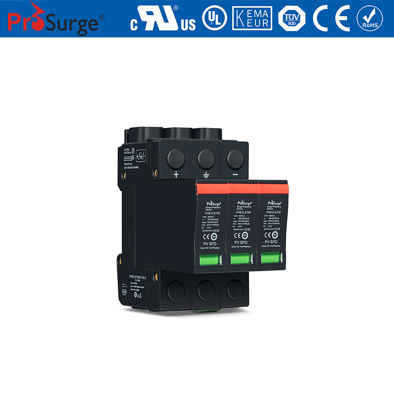 Class B + C Din Rail Solar PV SPD