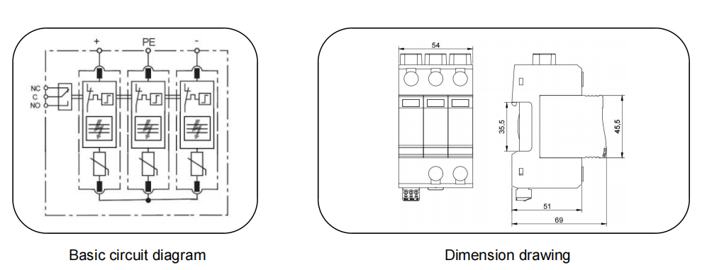 TUV DC Surge Protection Device