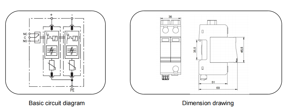 Solar DC surge arrester