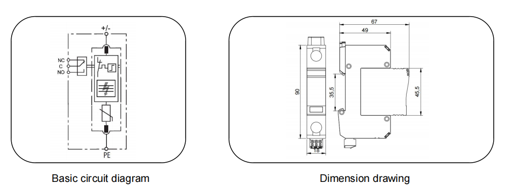 PV Surge Protection Device